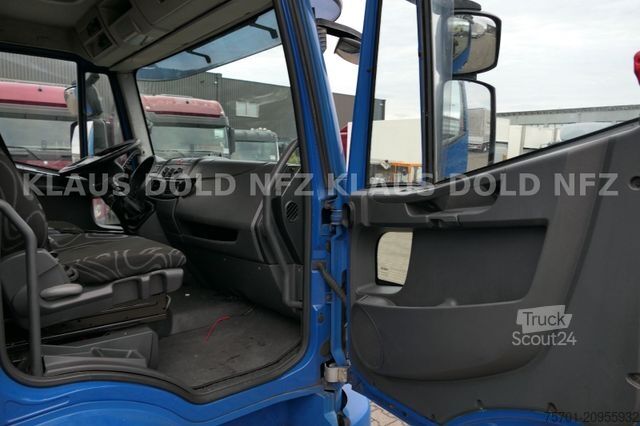 Camión plataforma con toldo IVECO 120E25 Eurocargo Pritsche Plane Bordwände LBW E5