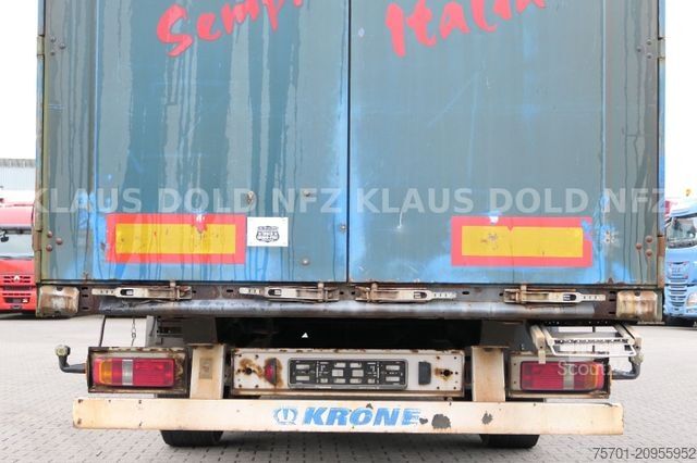 Відкритий напівпричіп з тентом KRONE SD Pritsche Plane Scheibenbremsen