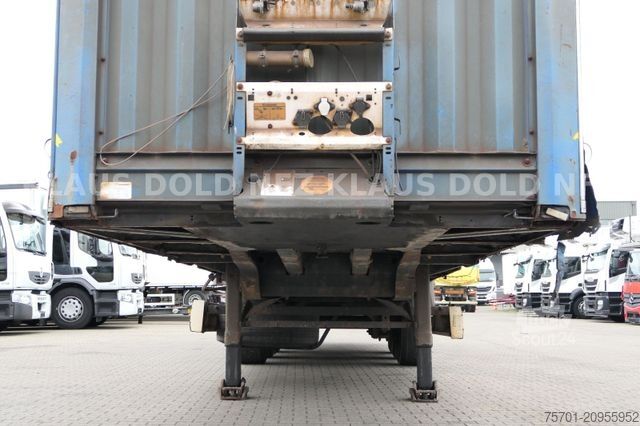 Відкритий напівпричіп з тентом KRONE SD Pritsche Plane Scheibenbremsen