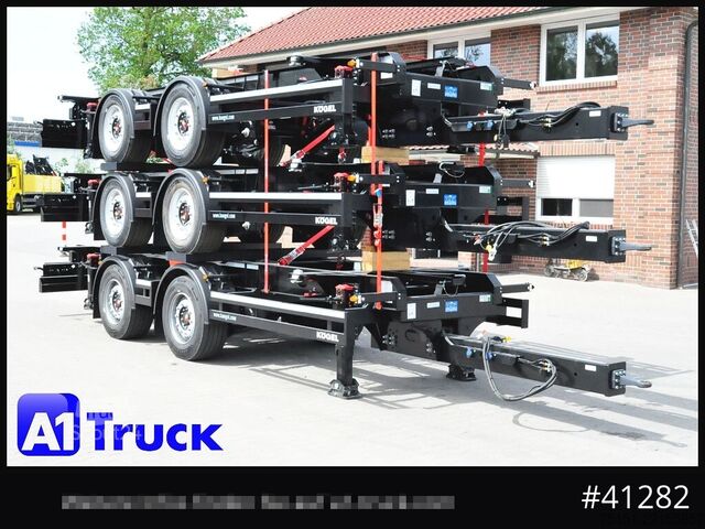 Camion à usage spécial KOEGEL ZW 18  BDF, Midi Tandem, Neu sofort