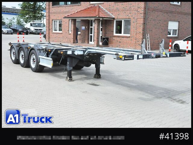 Wissellaadbak oplegger D-TEC VCC-01, Multi, 2 x Liftachse, TÜV 06/2026, Mittelausschub