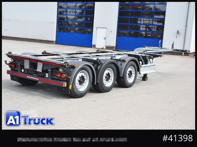 Wissellaadbak oplegger D-TEC VCC-01, Multi, 2 x Liftachse, TÜV 06/2026, Mittelausschub