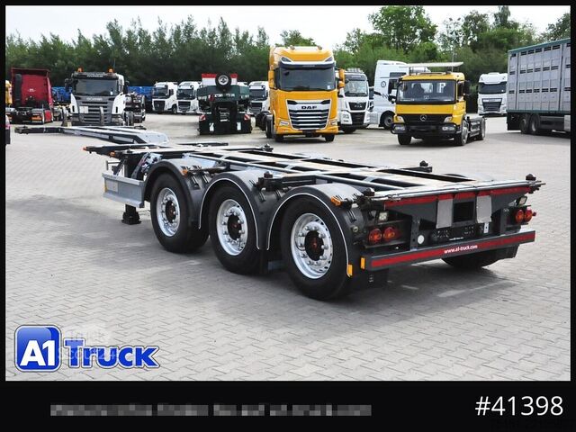 Wissellaadbak oplegger D-TEC VCC-01, Multi, 2 x Liftachse, TÜV 06/2026, Mittelausschub