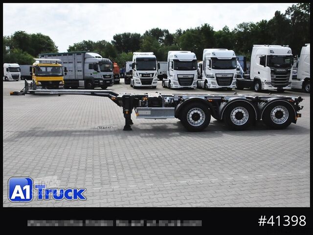Wissellaadbak oplegger D-TEC VCC-01, Multi, 2 x Liftachse, TÜV 06/2026, Mittelausschub