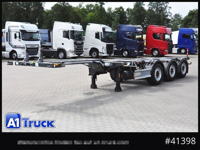 Wissellaadbak oplegger D-TEC VCC-01, Multi, 2 x Liftachse, TÜV 06/2026, Mittelausschub
