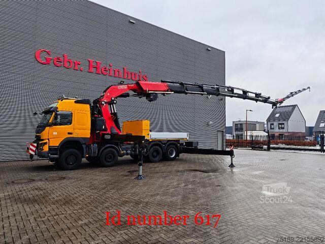 Vrachtwagen met kraan Volvo FMX 500 8x6 Fassi F1650 RA.2.28 8 x Hydr. Jip 6...