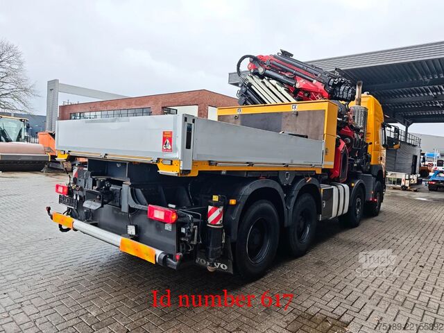 Vrachtwagen met kraan Volvo FMX 500 8x6 Fassi F1650 RA.2.28 8 x Hydr. Jip 6...