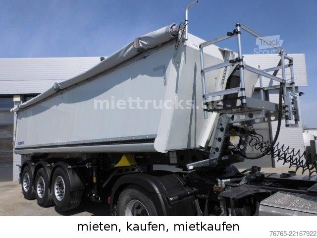 Kipper Auflieger SCHMITZ CARGOBULL SKI24 7.2 SL Alu 27,2 cbm Mietkauf 610 EUR