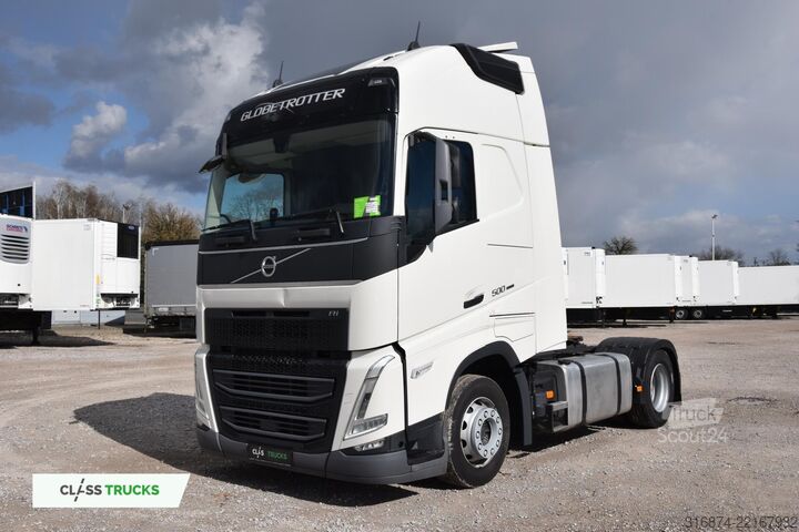 τυπική μονάδα τράκτορα VOLVO FH 500 Globetrotter XL Varios