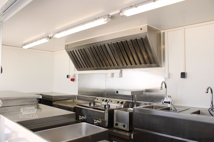 Торговий трейлер Imbissanhänger, Imbisswagen Zum Vermieten,