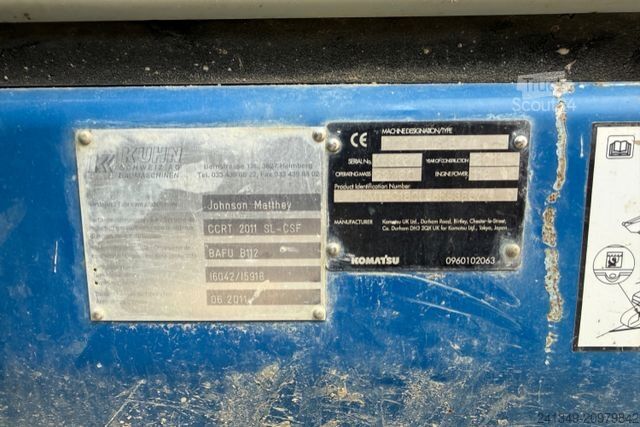 Excavator pe şenile KOMATSU PC210LC-8 Oilquick 2x Schaufeln