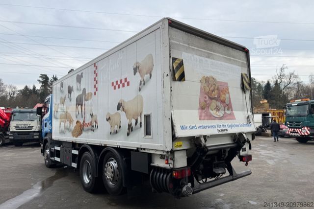 Speciális rendeltetésű teherautó SCANIA R420 6x2 Kippkasten Gebläse & Schleuse