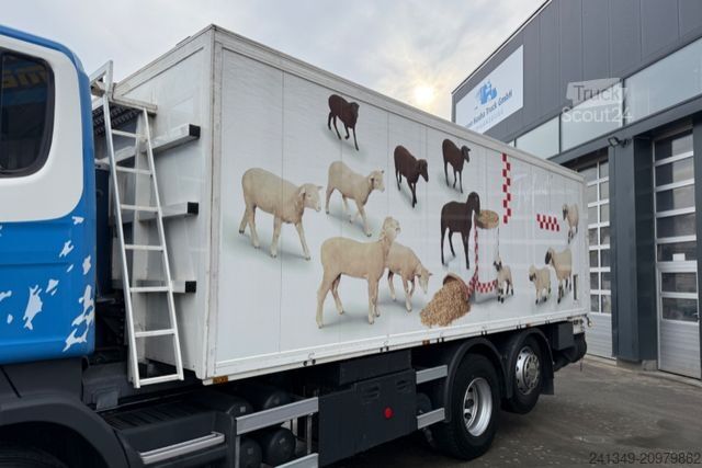 Speciális rendeltetésű teherautó SCANIA R420 6x2 Kippkasten Gebläse & Schleuse