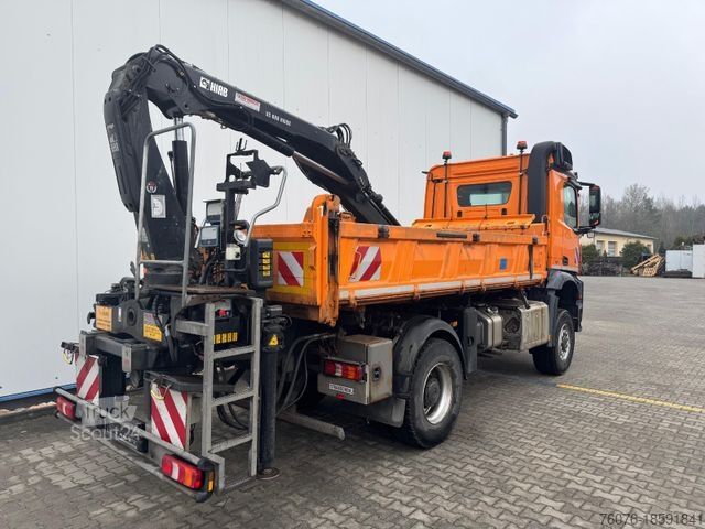Kiti MERCEDES-BENZ MB 2036 AK 4x4 Allrad Kran Hiab absattelbar Funk