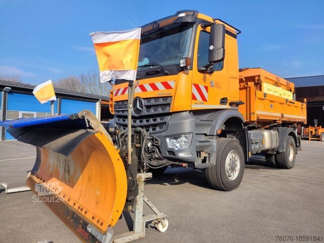 Kiti MERCEDES-BENZ MB 2036 AK 4x4 Allrad Kran Hiab absattelbar Funk