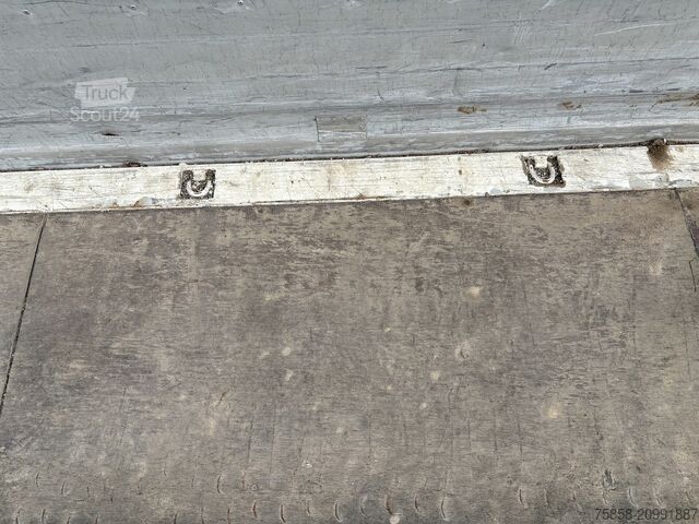 Wisselbrug met laadbakWisselbrug met open laadbakWechselbrücke met laadvloerWechselbrücke met platte Krone BDF 7,45m Baustoff Bordwand + Türen