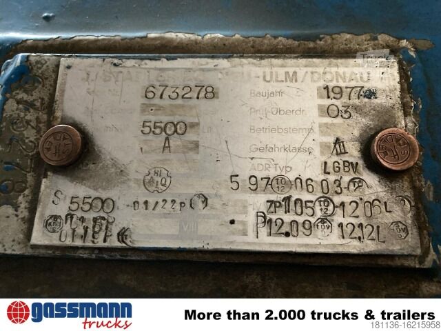 Tanker truck Tank 5500l Heizöl/Diesel