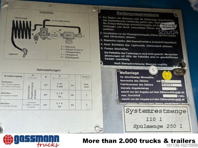 Tanker truck Tank 5500l Heizöl/Diesel