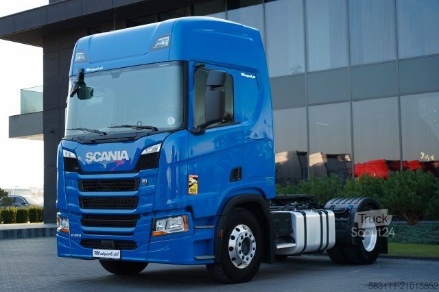 Standard tractor unit SCANIA R 450 / RETARDER / HYDRAULIKA / I-PARK COOL / AL