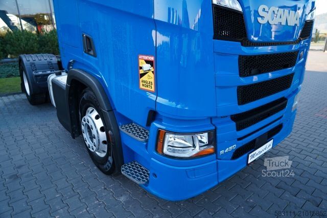 Standard tractor unit SCANIA R 450 / RETARDER / HYDRAULIKA / I-PARK COOL / AL