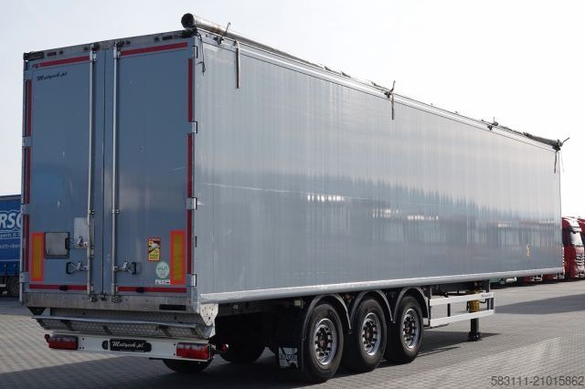 Semi-remorque à plancher roulant KRAKER WALKING FLOOR / RUCHOMA POD?OGA / 92 M3 / O? PO