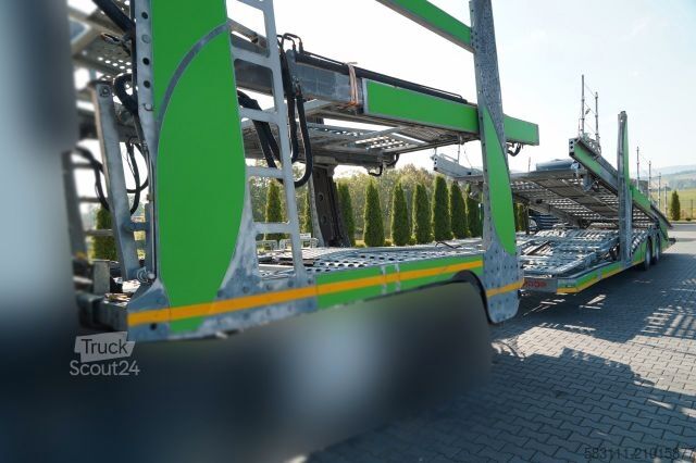 Automobilių pervežimo puspriekabė  ROLFO / AUTOTRANSPORTER  / LORA  / AUTOLAWETA /