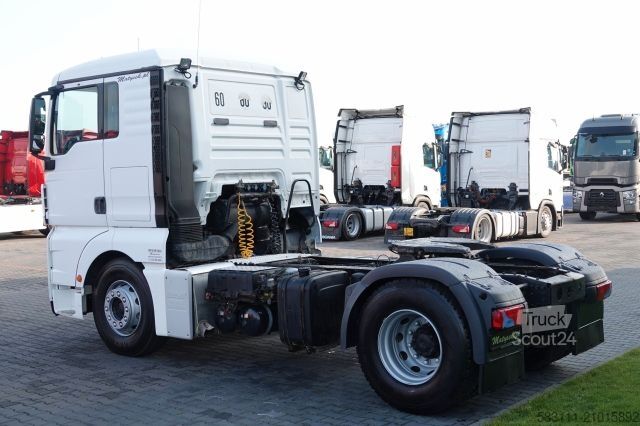 Standard tractor unit MAN TGX 18.480 / HYDRAULIKA / RETARDER / MANUAL /  N