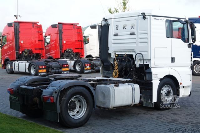 Standard tractor unit MAN TGX 18.480 / HYDRAULIKA / RETARDER / MANUAL /  N