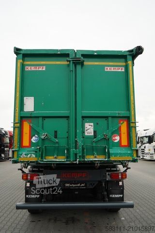 Semi-remorque benne KEMPF WYWROTKA 60m3 / KLAPO DRZWI / O? PODNOSZONA / 20
