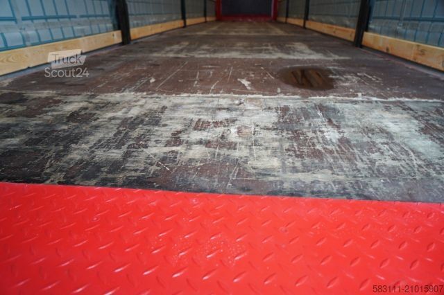 Otvorena poluprikolica sa ceradom KRONE FIRANKA / STANDARD  / KOSZ NA PALETY / SAF / 