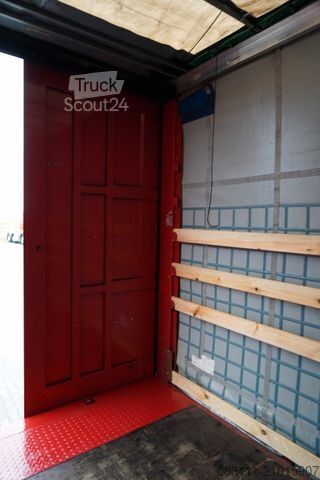 Otvorena poluprikolica sa ceradom KRONE FIRANKA / STANDARD  / KOSZ NA PALETY / SAF / 