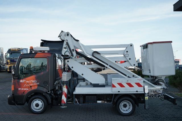 Plate-forme élévatrice sur camion NISSAN CABSTAR / ZWY?KA 16,3 METRÓW / BLI?NIAK / UD?WIG