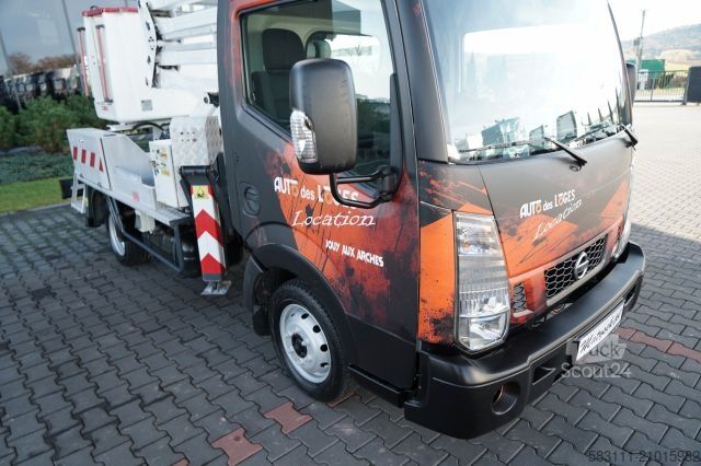 Plate-forme élévatrice sur camion NISSAN CABSTAR / ZWY?KA 16,3 METRÓW / BLI?NIAK / UD?WIG