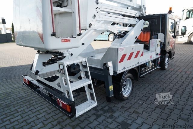 Plate-forme élévatrice sur camion NISSAN CABSTAR / ZWY?KA 16,3 METRÓW / BLI?NIAK / UD?WIG
