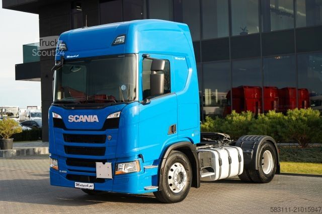 Standard tractor unit SCANIA R 450  / RETARDER / PE?NY ADR /  I-PARK COOL / A