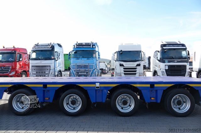 Dieplader oplegger NOOTEBOOM NISKOPODWOZIE / ROZCI?GANA / 4 OSIOWA / OSIE SKR