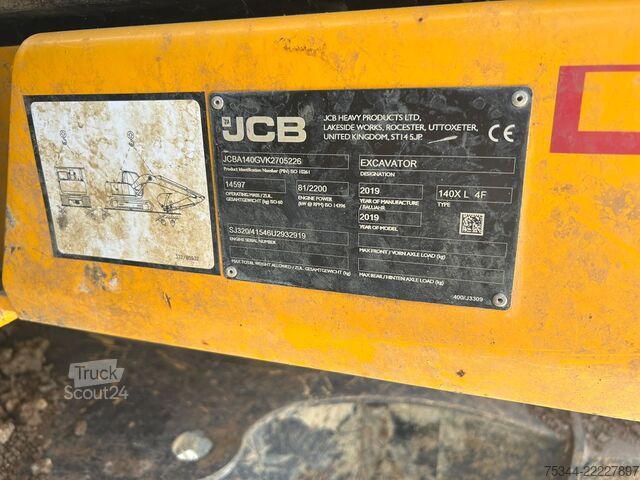 Excavator pe șenile JCB 140X LC