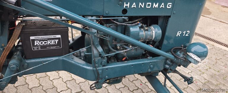 трактор Hanomag R12 Doppelsitzbank