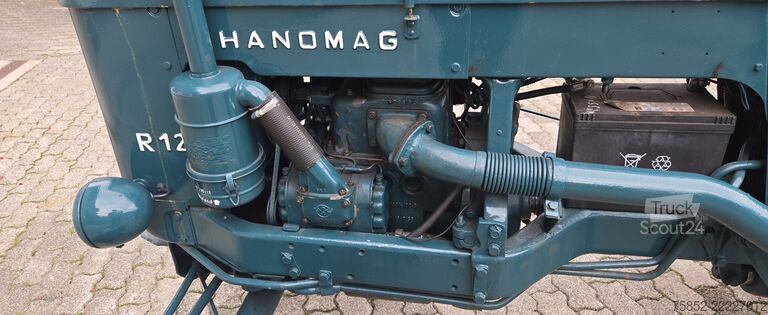 трактор Hanomag R12 Doppelsitzbank