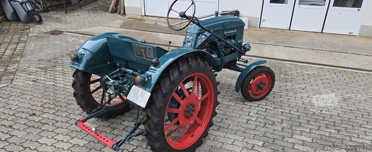 трактор Hanomag R12 Doppelsitzbank