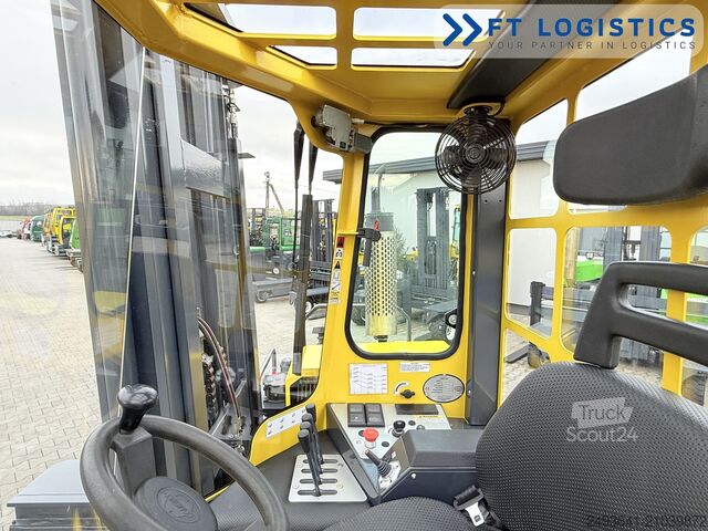 4-way forklift Combilift C4000 GAS DUPLEX 4600 FORK POSITIONER