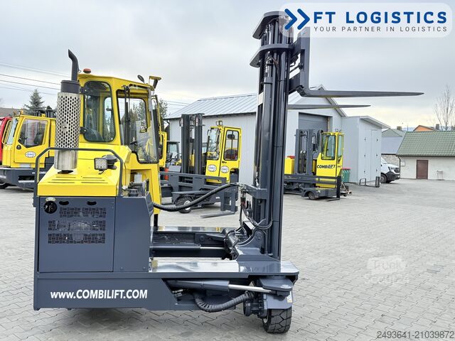 4-way forklift Combilift C4000 GAS DUPLEX 4600 FORK POSITIONER