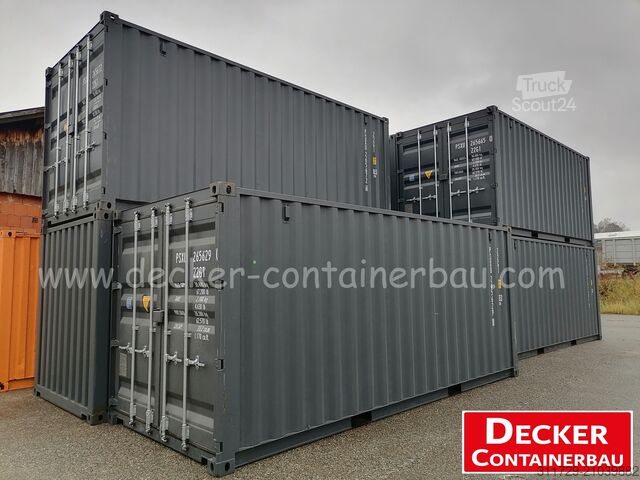 Conteneur d'expédition Decker Containerbau 20 ft Seecontainer-NEU EINGETROFFEN