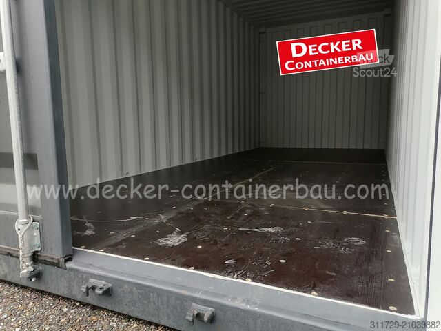 Conteneur d'expédition Decker Containerbau 20 ft Seecontainer-NEU EINGETROFFEN