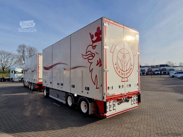 Transport réfrigéré/congélé Scania R620-V8 Highline 6x4 - Bussbygg box with heater...