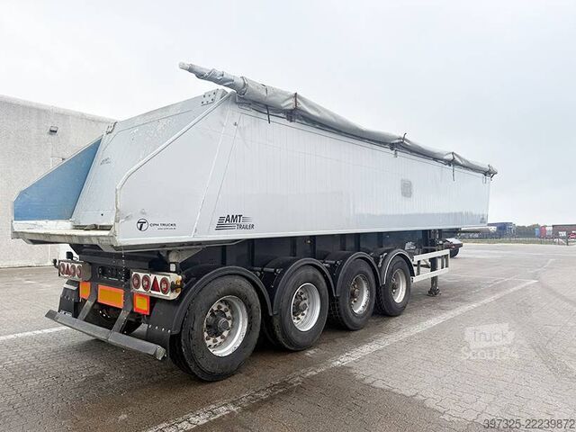 Wywrotka MTDk 4 Axle Tipper / Alukastenmulde Kipper 37m3