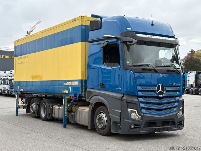 Semi-remorque fourgon KRONE WK 7,3STG*Wechselbrücke*Koffer*Portaltüren*Kleid