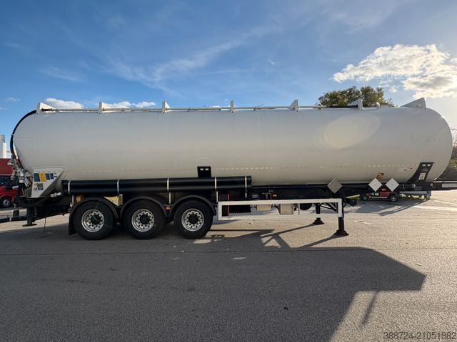 Semi-remorque silo FELDBINDER Kip 63*63 m³*Volluft*elektr. Hydraulik*TÜV*ADR*