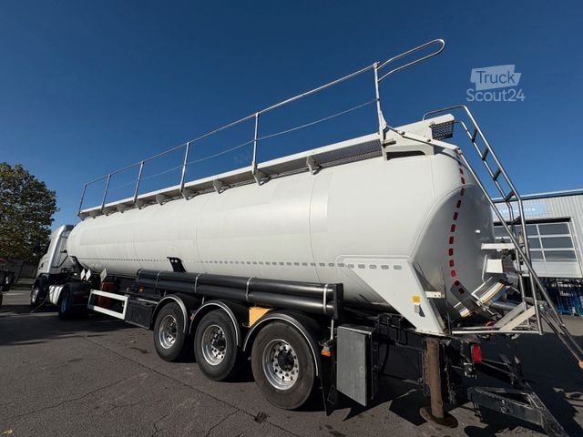 Semi-remorque silo FELDBINDER Kip 63*63 m³*Volluft*elektr. Hydraulik*TÜV*ADR*