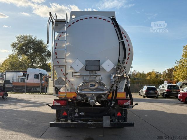 Semi-remorque silo FELDBINDER Kip 63*63 m³*Volluft*elektr. Hydraulik*TÜV*ADR*